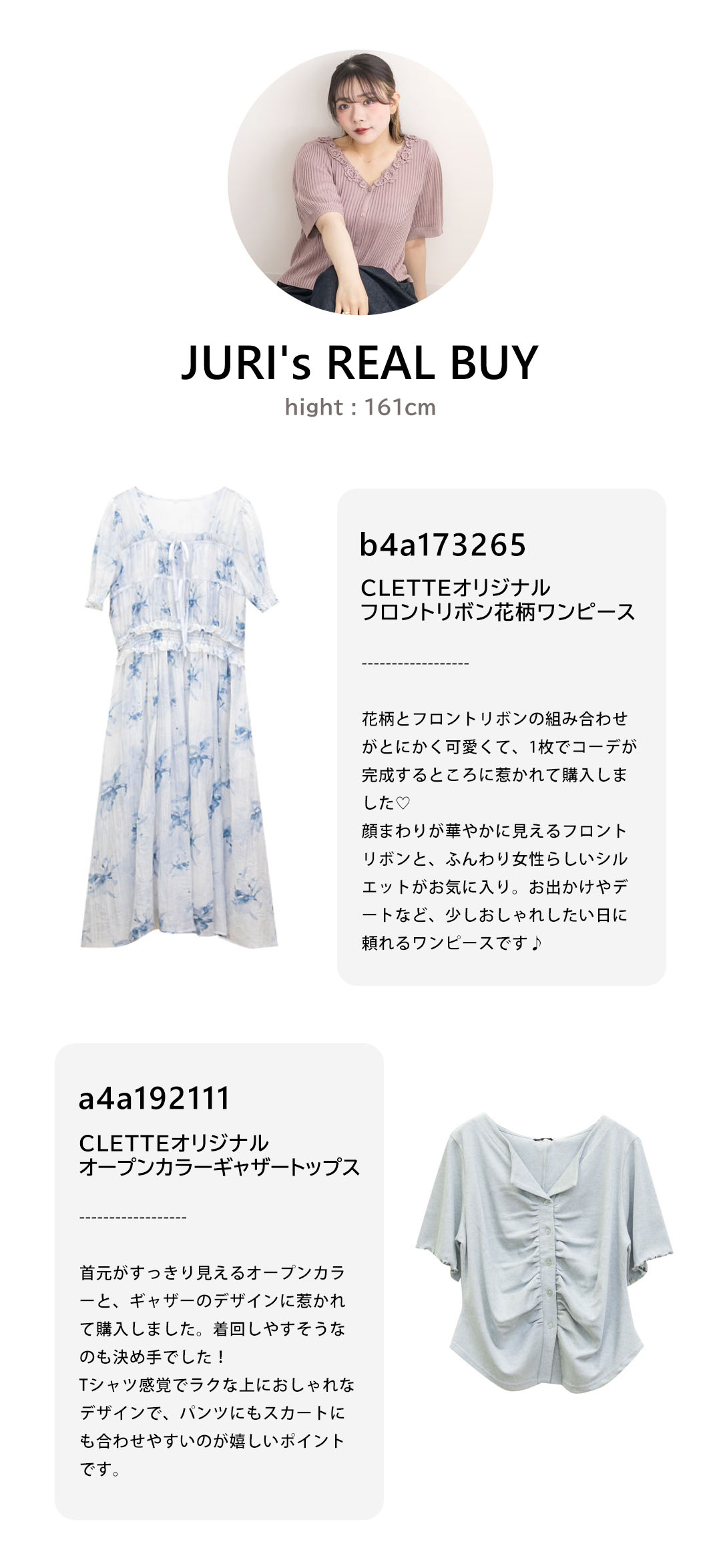 juriのリアバイアイテム
