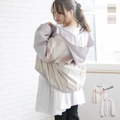 配色リバーシブルブルゾン4