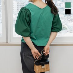 前後2WAYバルーンスリーブプルオーバー4