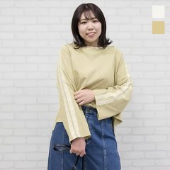 ライン入クルーネックカットソー6