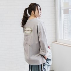 サークルプリント長袖Tシャツ6