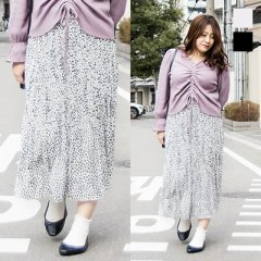 アニマル柄消しプリーツスカート7