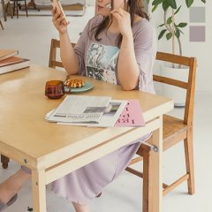 cletteオリジナル★ルームウェアフォトプリントTシャツワンピース5