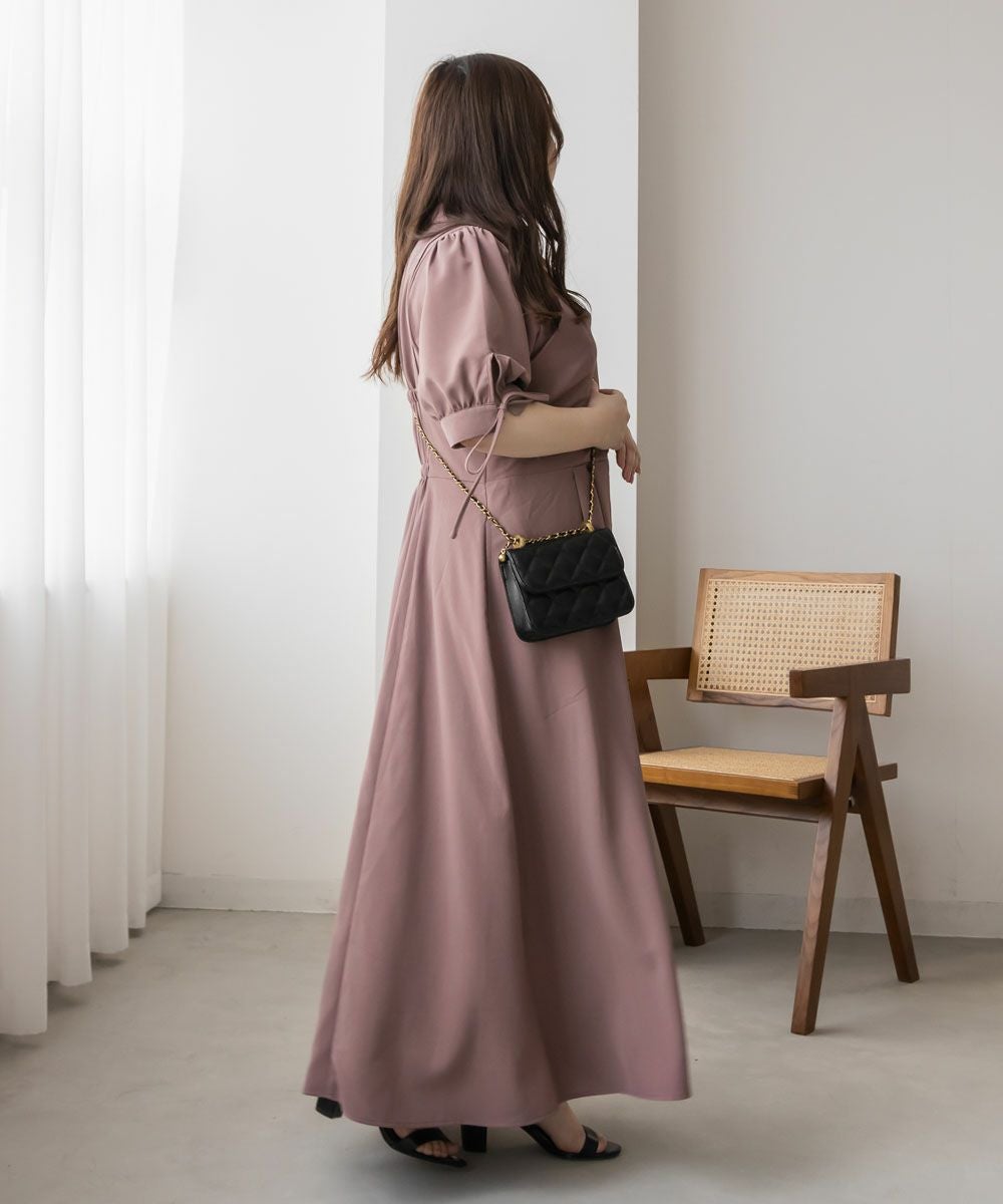 CLETTEオリジナル☆レイヤード風シャツワンピース | 大きいサイズ