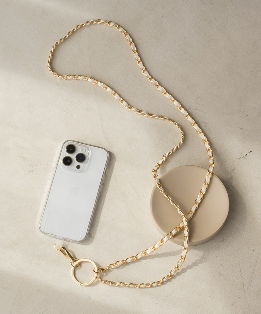 CLETTEオリジナル☆チェーンスマホストラップ | 大きいサイズ