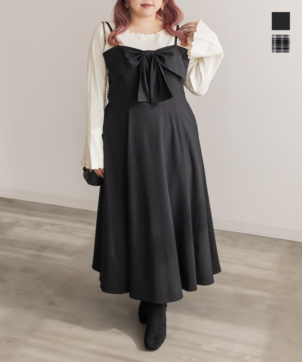 メル様用 特注ワンピース セット リボン付き HC243OP0944-4.jpg