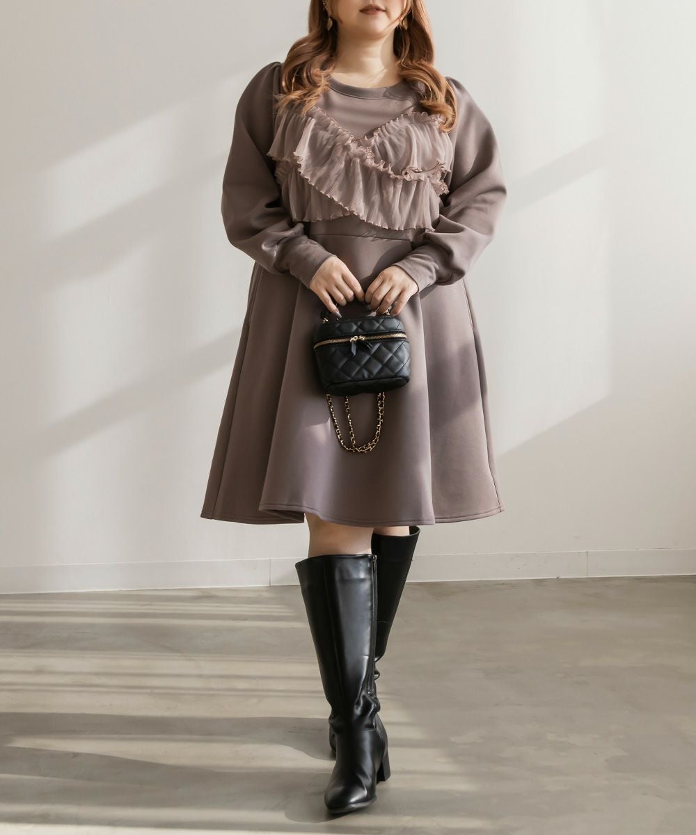 バナーバレット チュールワンピース ワンピース 裾チュール切り替えキャミワンピース : ZOZOTOWN Yahoo!店