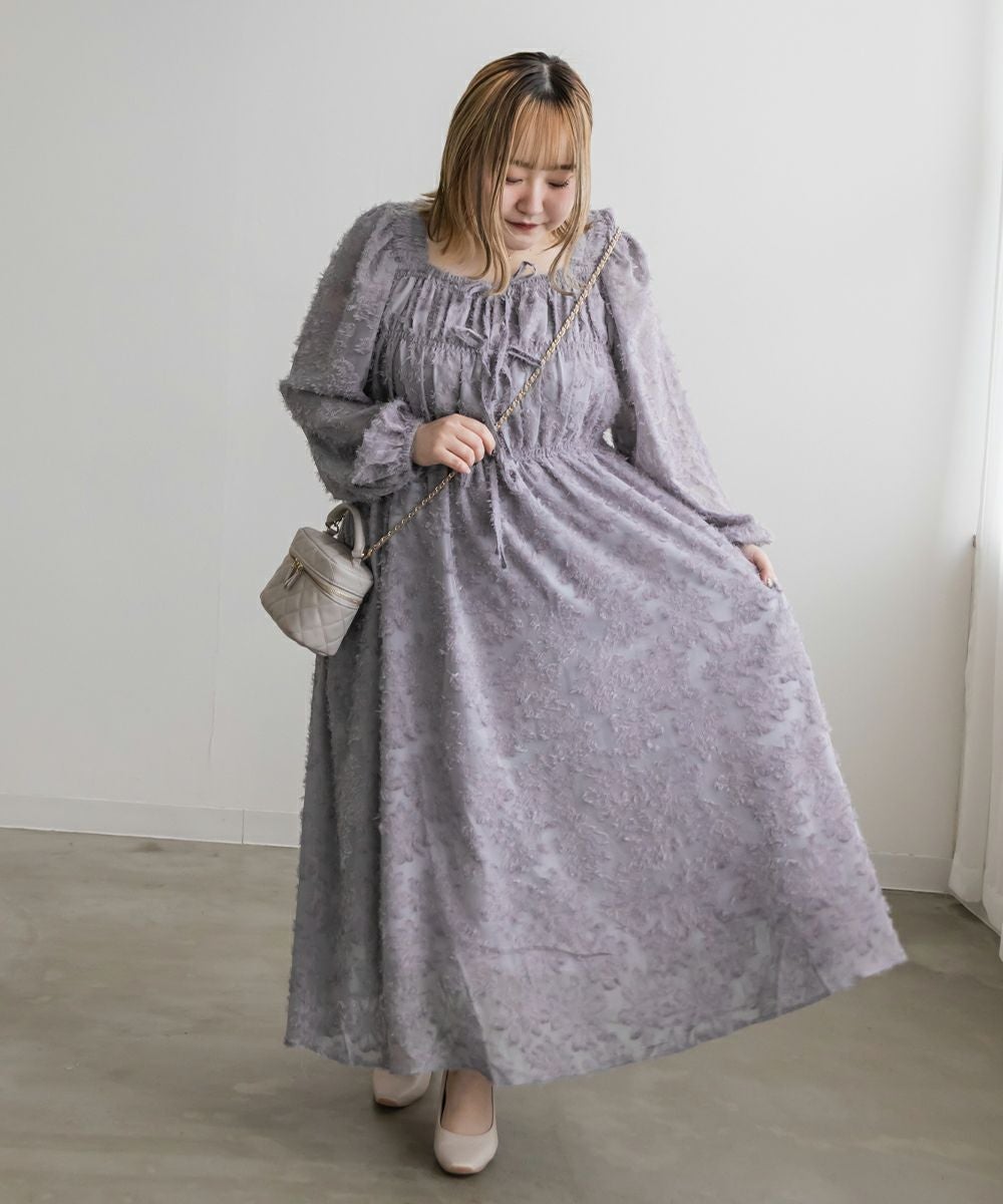 美品 プラダ 花柄アートプリント ワンピース グレー 38 6-OC022 PRADA（プラダ） ワンピース フラワー柄 モノクロ シャツワンピース