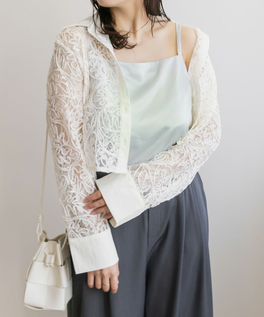 CLETTEオリジナル☆ダブルストラップサテンキャミソール | 大きい