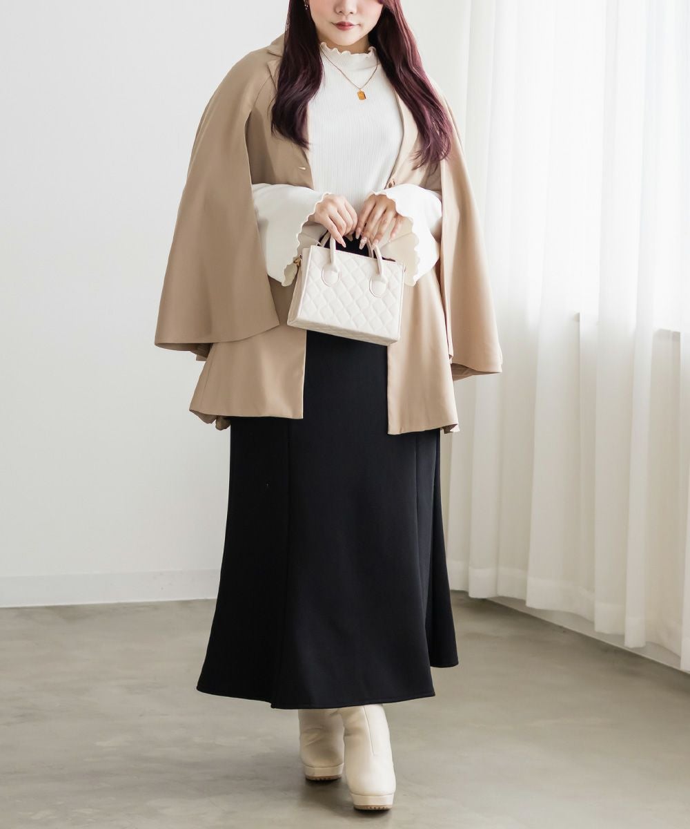 CLETTEオリジナル☆テーラードケープジャケット | 大きいサイズ