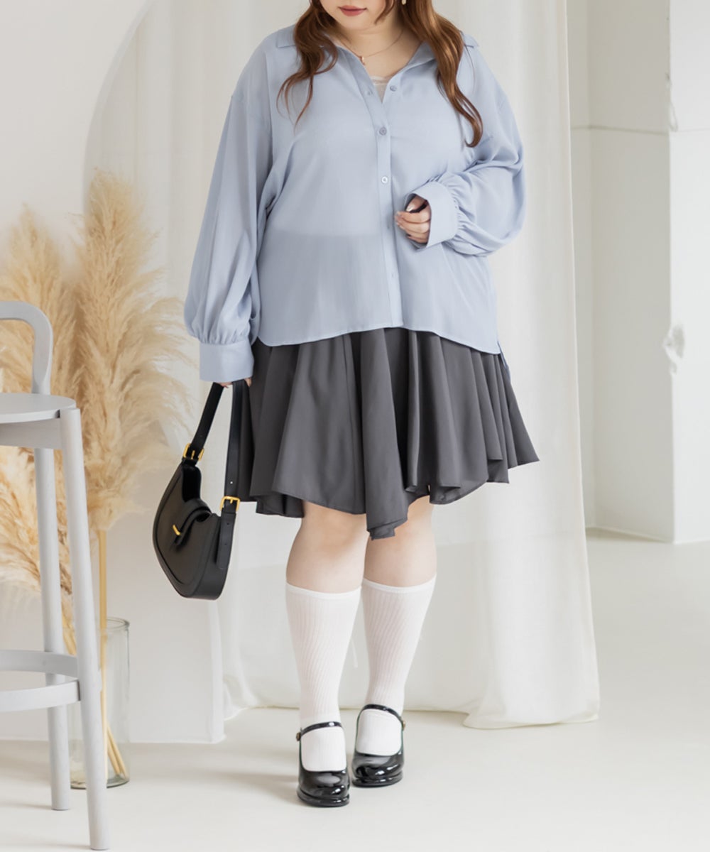 CLETTEオリジナル☆フレアミニスカート | 大きいサイズ レディース専門