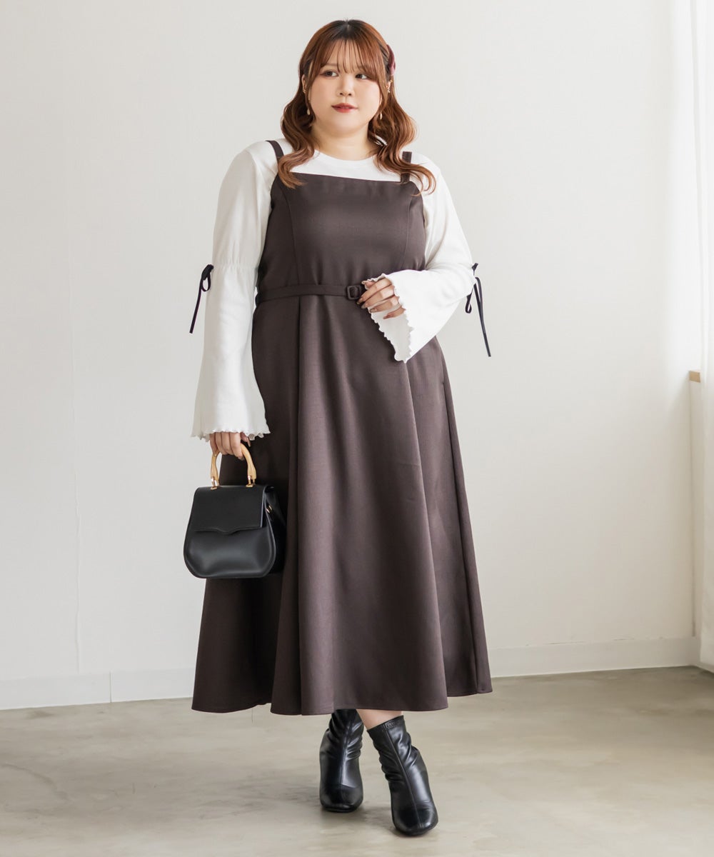 ココア！アンプリ袖取り外し、背面3つリボンカットソー 楽天市場】セール☆1290円→990円 カットソー レディ—ス エンボス加工