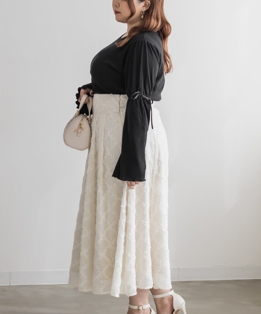ROPE♡７分袖リボンカットソー新品 セール】 袖リボンカットソー （Tシャツ）｜＊＊URBAN RESEARCH