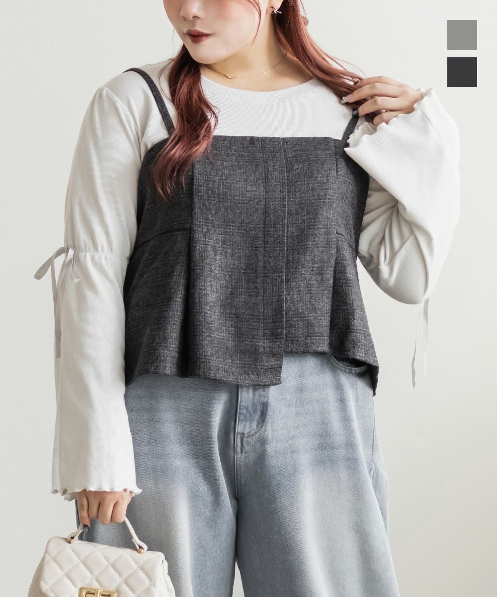 アシンメトリービスチェ | 大きいサイズ レディース専門店 CLETTE