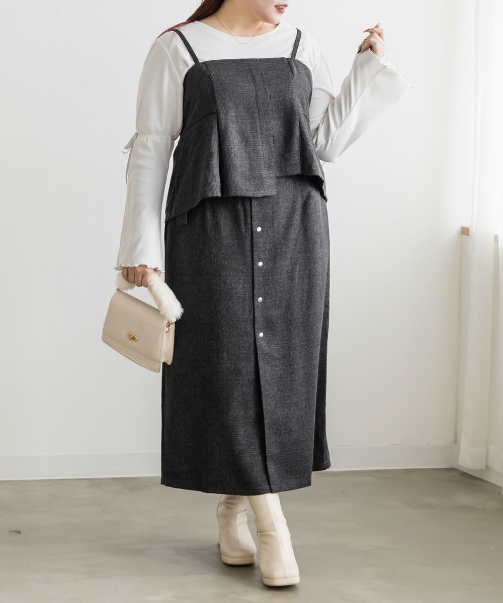 アシンメトリービスチェ | 大きいサイズ レディース専門店 CLETTE