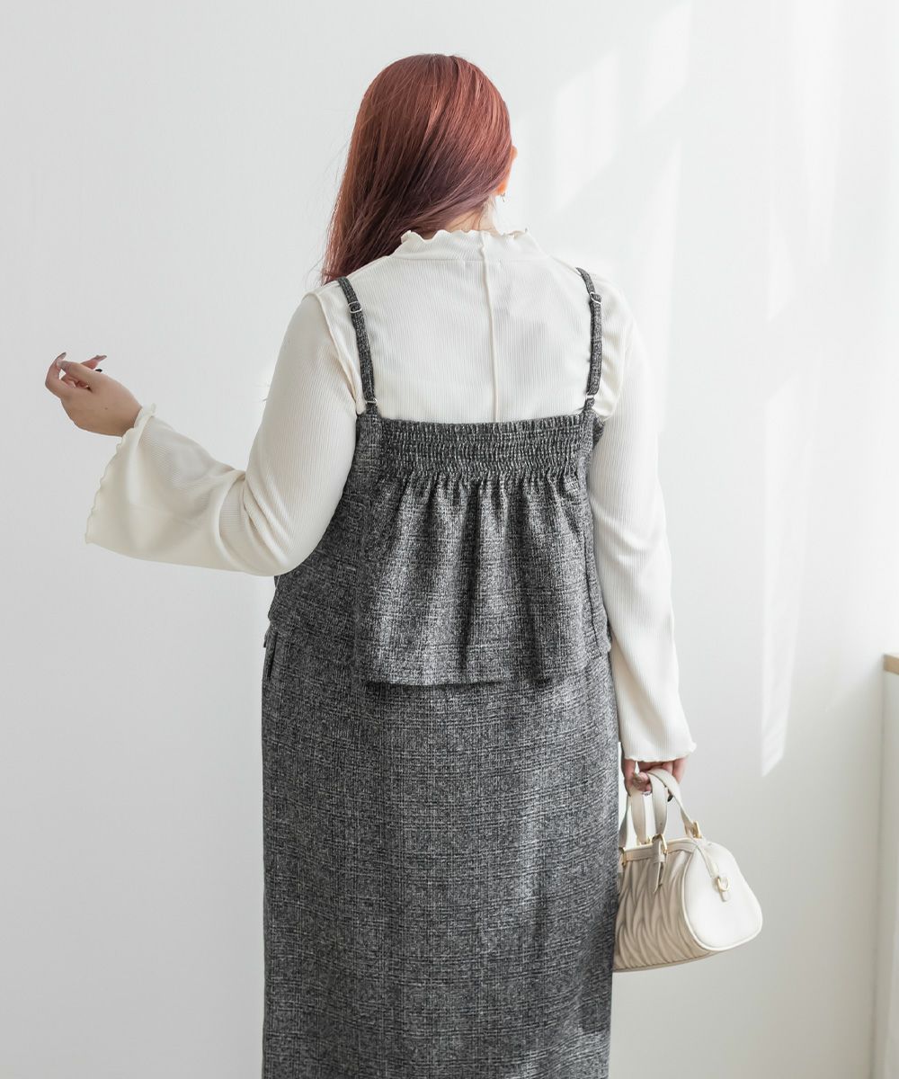 アシンメトリービスチェ | 大きいサイズ レディース専門店 CLETTE