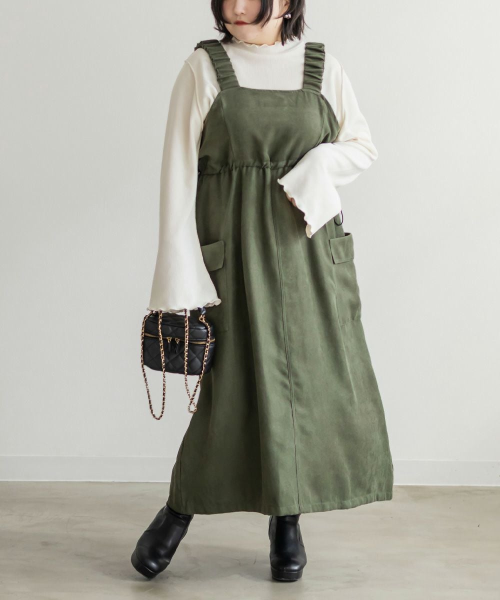 サイドポケットジャンスカワンピース | 大きいサイズ レディース専門店