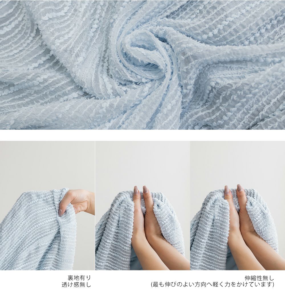 え*ん様 CLETTEオリジナルシアードットスリーブワンピース クレット CLETTEオリジナルシアーストライプVネックワンピース | 大きいサイズ