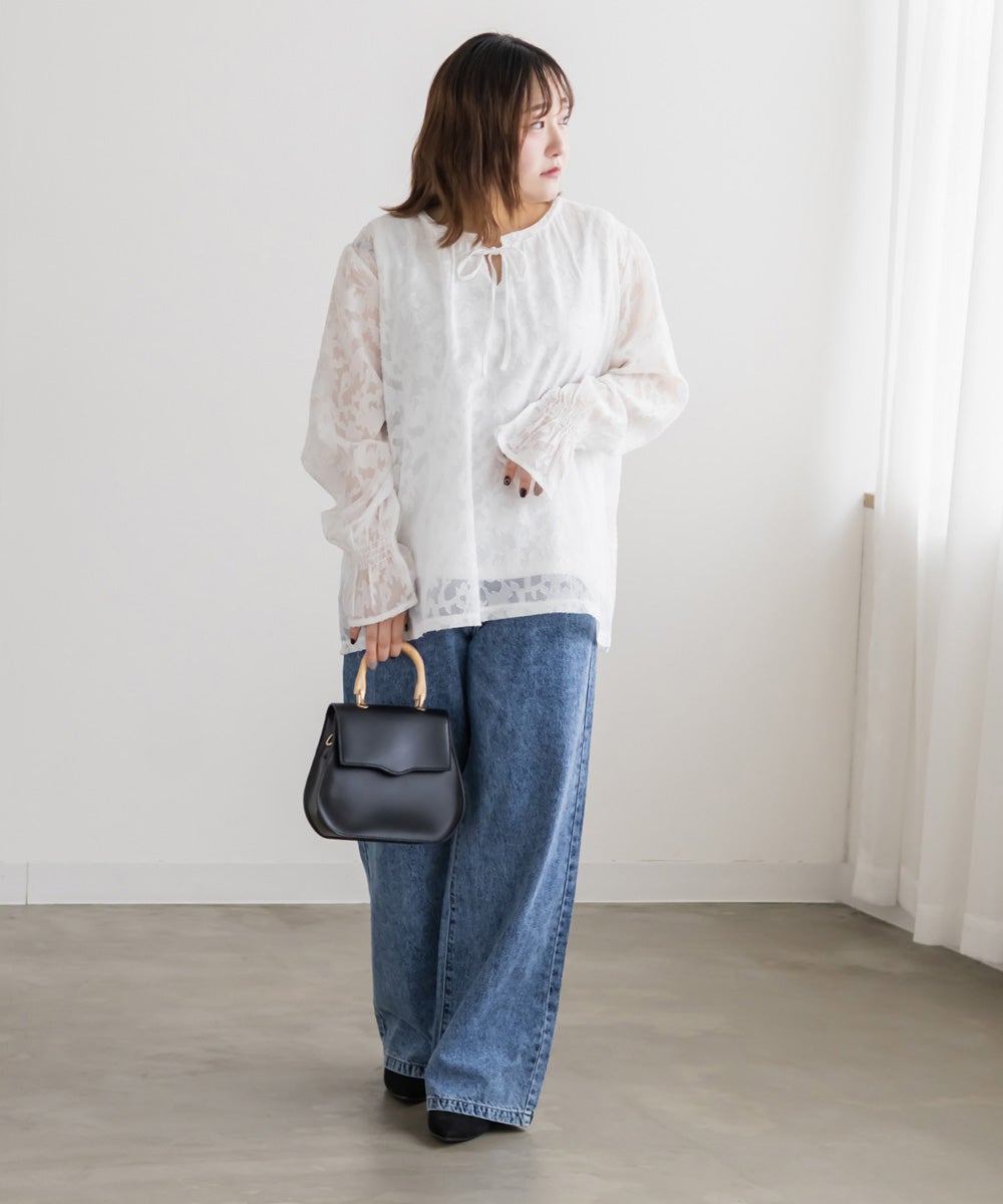 シアージャガードブラウス | 大きいサイズ レディース専門店 CLETTE