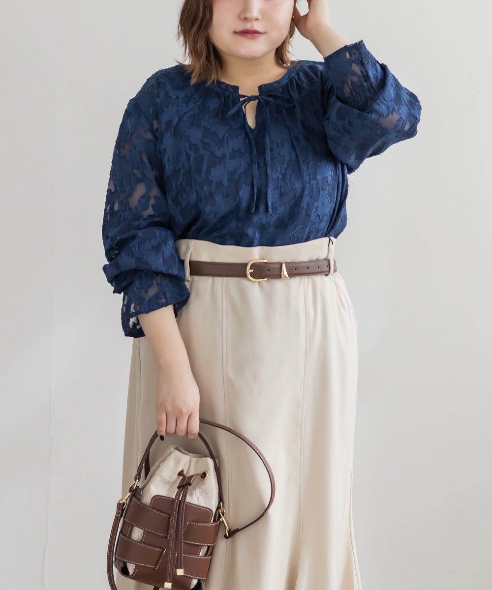 シアージャガードブラウス | 大きいサイズ レディース専門店 CLETTE