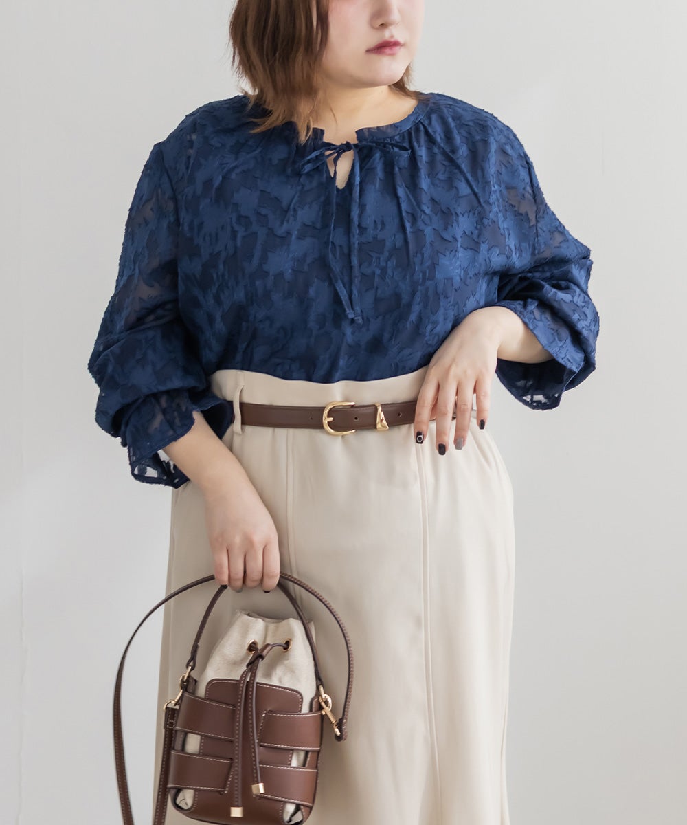 シアージャガードブラウス | 大きいサイズ レディース専門店 CLETTE