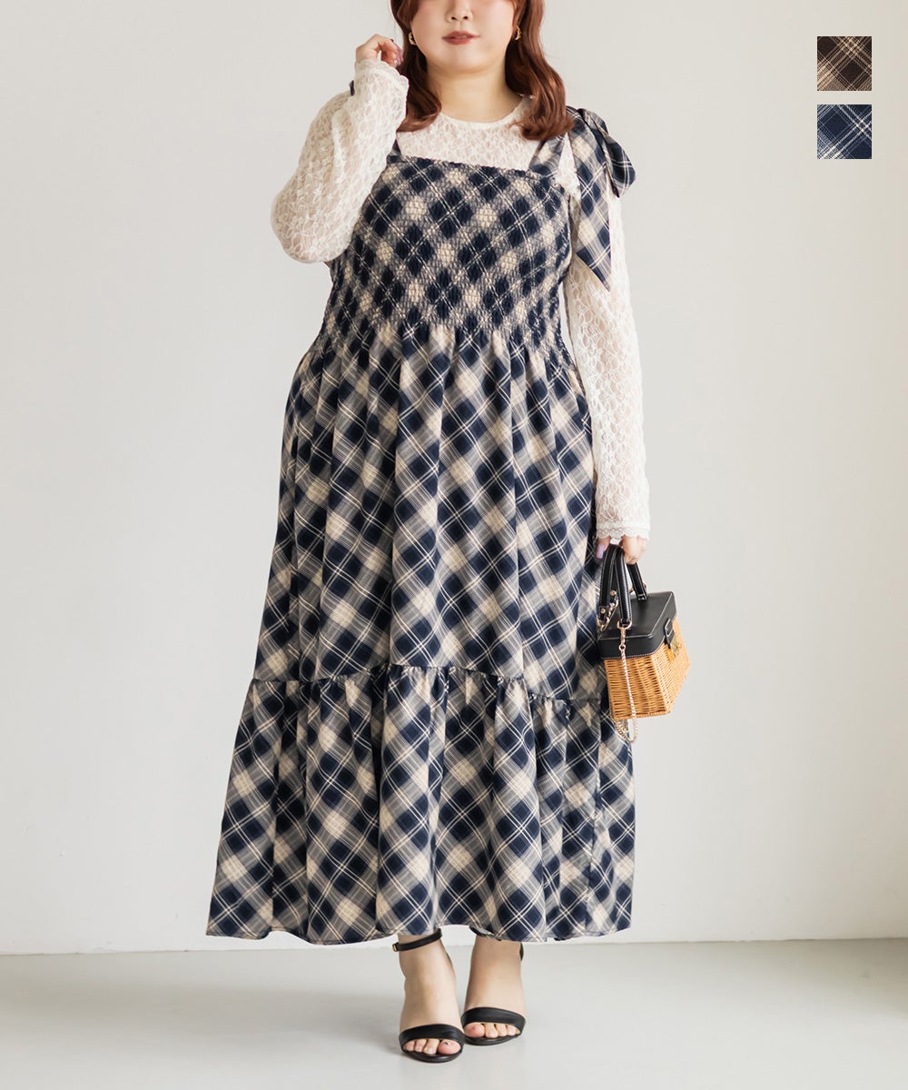 GRACE CONTINENTAL|グレースコンチネンタル キカジャガードラメドレス