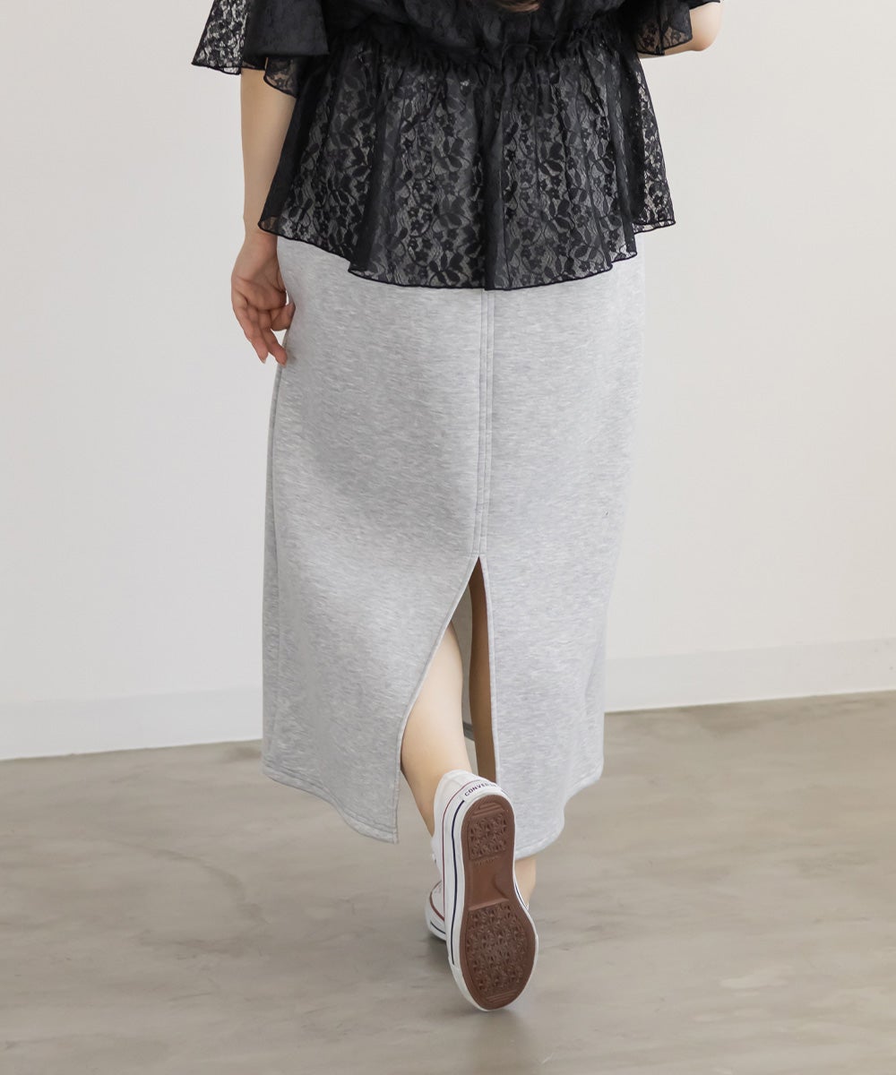 CLETTEオリジナルストレッチナロースカート | 大きいサイズ レディース