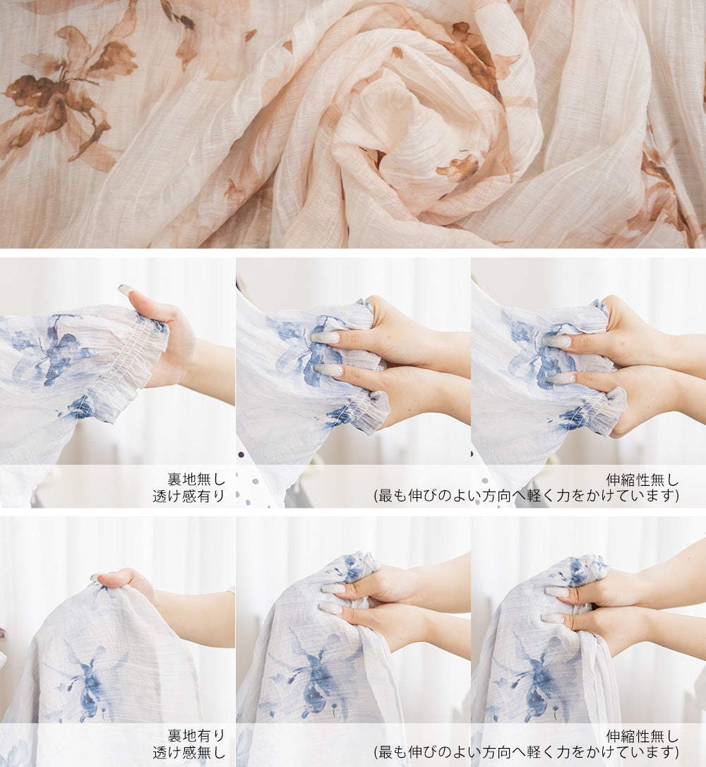 CLETTEオリジナルフロントリボン花柄ワンピース | 大きいサイズ